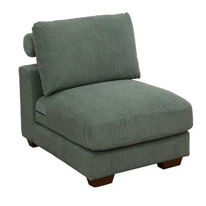 123 Corduroy Upholstered U-Shaped 6-Piece Sectional Sofa