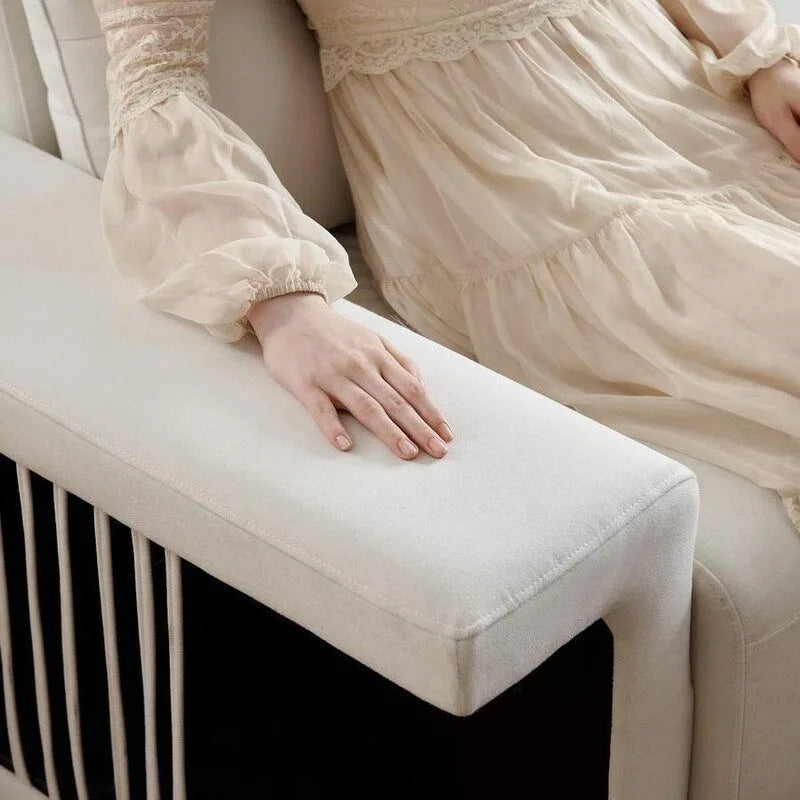 89 Modern Couch With Waterproof and cat scratch resistant fabric