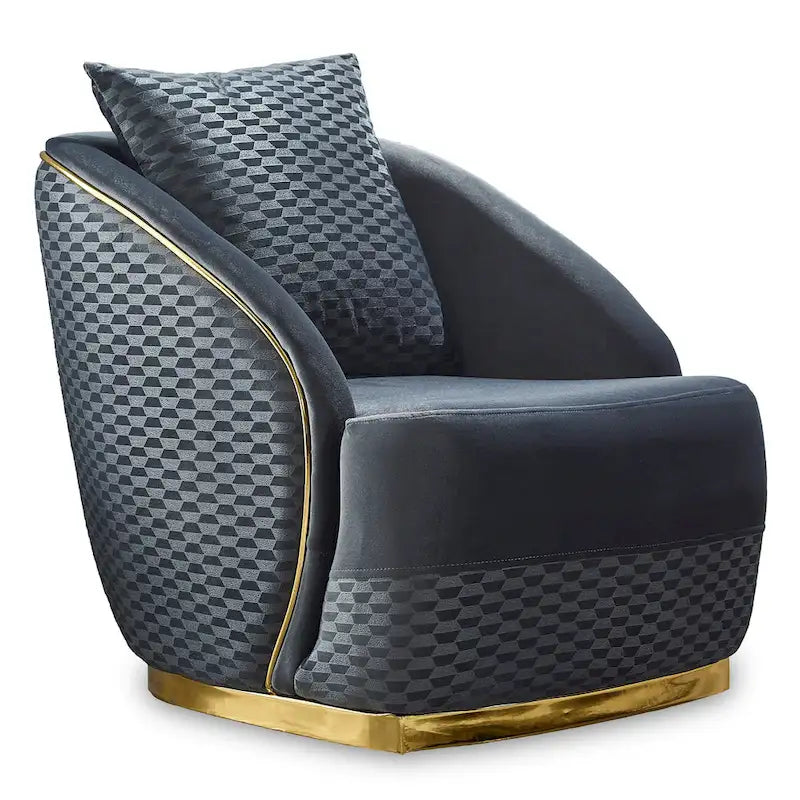 Ella 3-piece Living room Set Square Arms