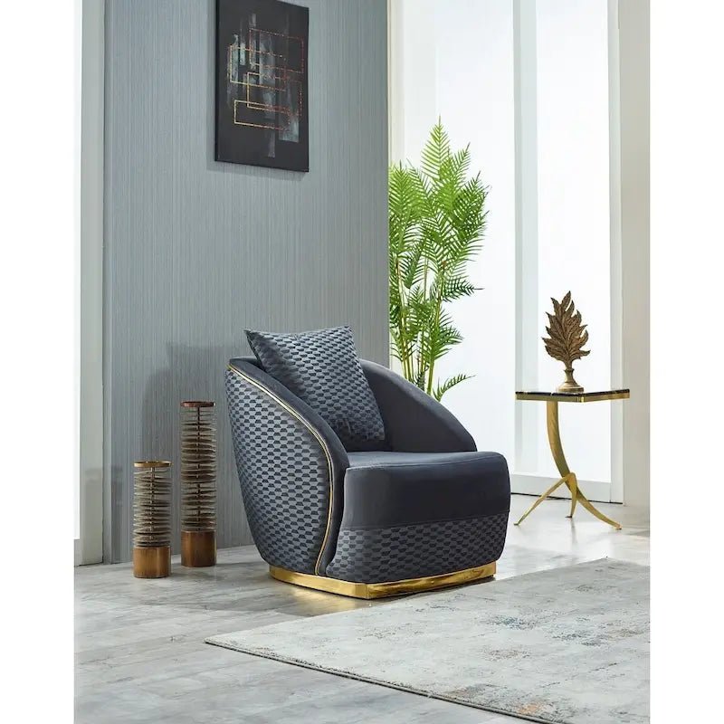 Ella 3-piece Living room Set Square Arms