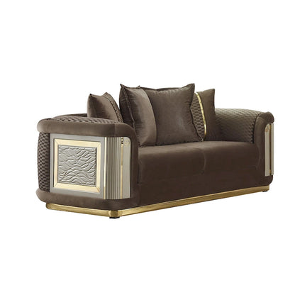 Ella 3-piece Living room Set Square Arms