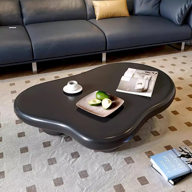 48 Modern Coffee Table, Cloud Shaped, Wood