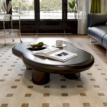 48 Modern Coffee Table, Cloud Shaped, Wood