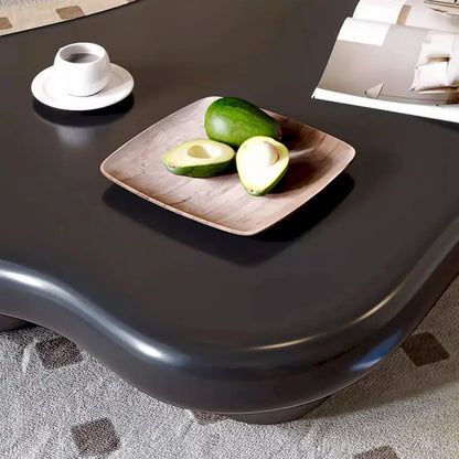 48 Modern Coffee Table, Cloud Shaped, Wood