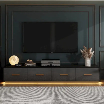 Your Space Our Sleek Floating Entertainment Unit Style Meets Function - 70.9