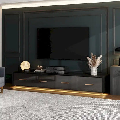Your Space Our Sleek Floating Entertainment Unit Style Meets Function - 70.9
