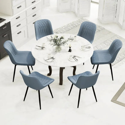 Modern Dining Chairs Set of 2 Upholstered Dining Room Chairs