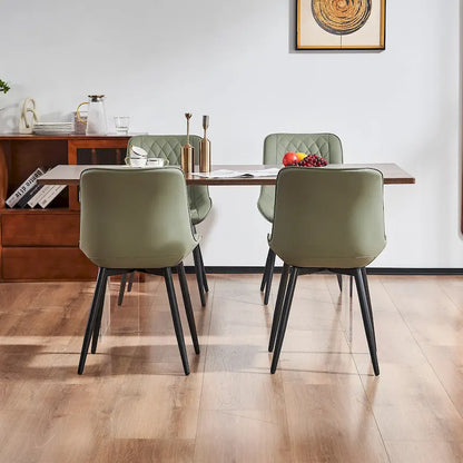 Modern Dining Chairs Set of 2 Upholstered Dining Room Chairs