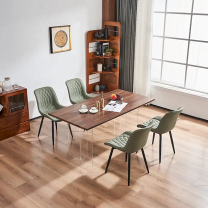 Modern Dining Chairs Set of 2 Upholstered Dining Room Chairs