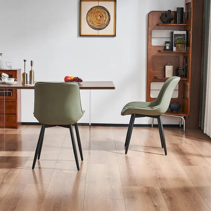 Modern Dining Chairs Set of 2 Upholstered Dining Room Chairs