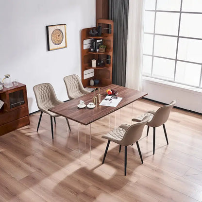 Modern Dining Chairs Set of 2 Upholstered Dining Room Chairs