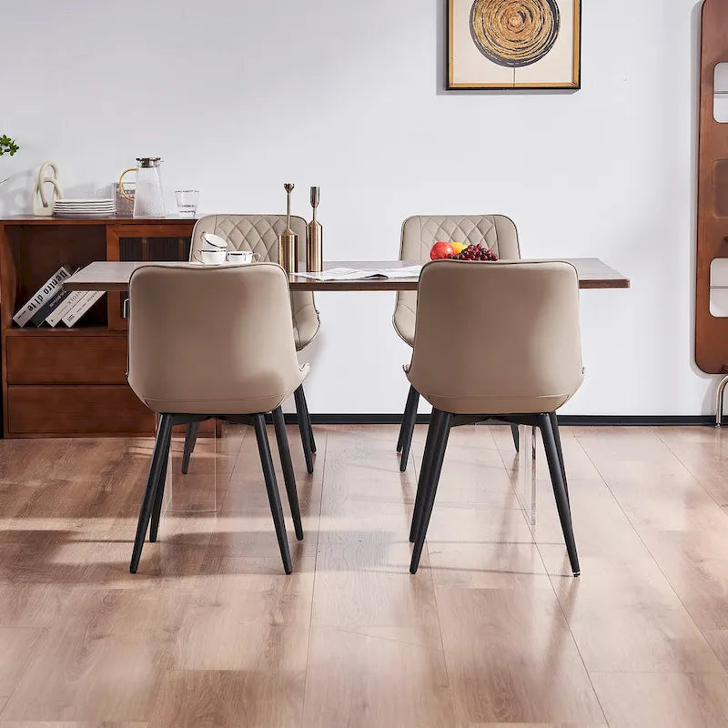 Modern Dining Chairs Set of 2 Upholstered Dining Room Chairs