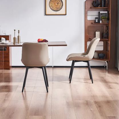 Modern Dining Chairs Set of 2 Upholstered Dining Room Chairs