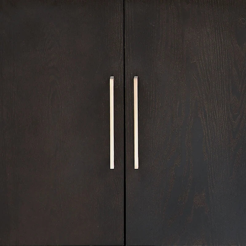 Minimalist Vintage Wooden Sideboard with Solid Pine Wood Legs