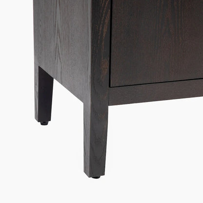 Minimalist Vintage Wooden Sideboard with Solid Pine Wood Legs