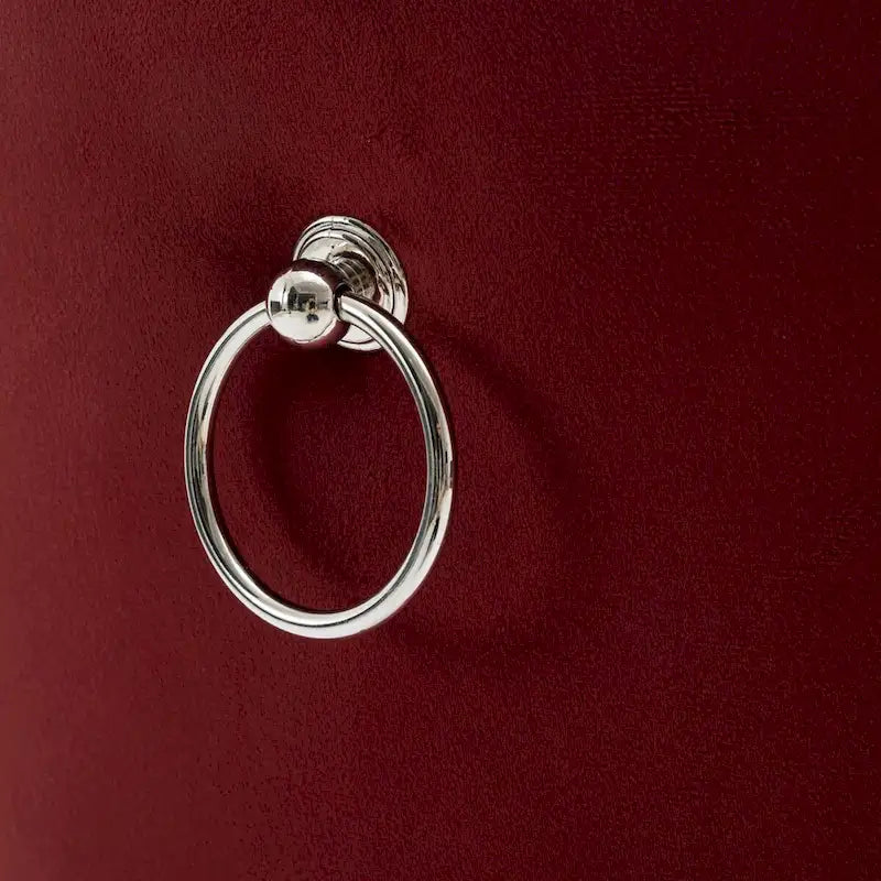 High-end Tufted Upholstered Nailhead Trim Dining Chair, Set of 2