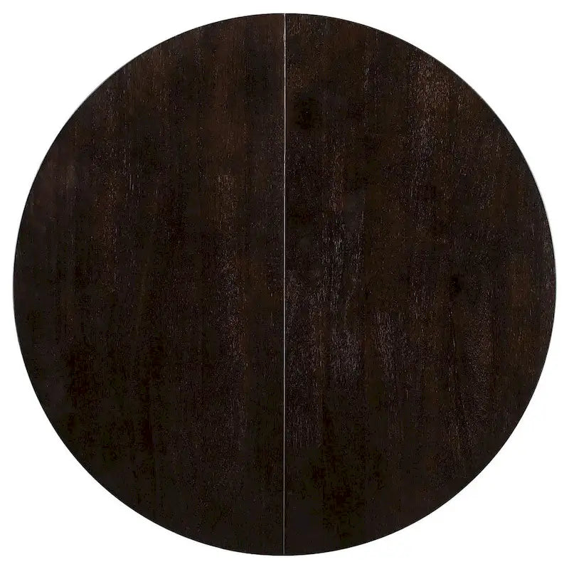 5 PCS Farmhouse Dining Table Set of 4 Chairs, Extendable