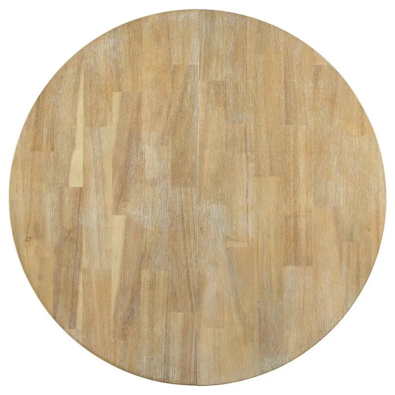 5 PCS Farmhouse Dining Table Set of 4 Chairs, Extendable