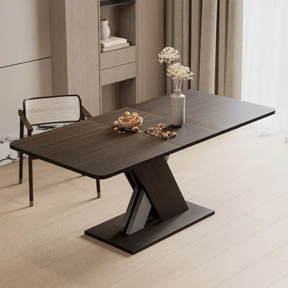Multifunctional Extendable Console Table Rectangular Functional Dining Table