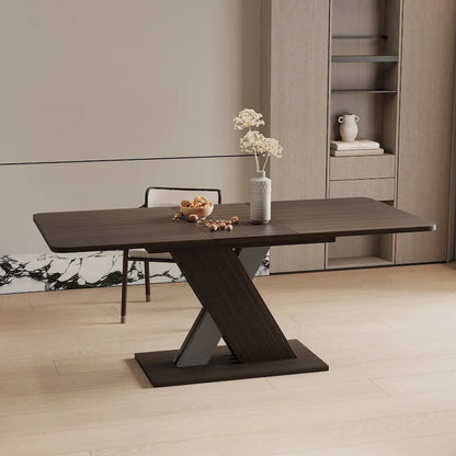 Multifunctional Extendable Console Table Rectangular Functional Dining Table