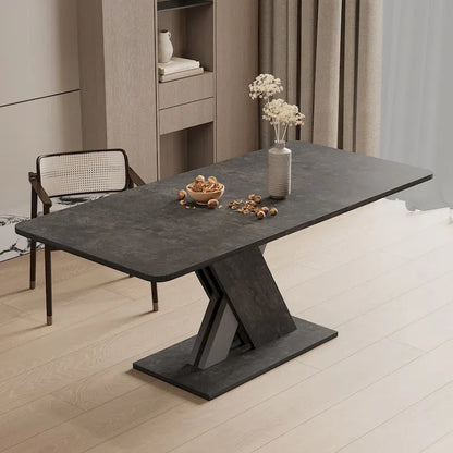 Multifunctional Extendable Console Table Rectangular Functional Dining Table