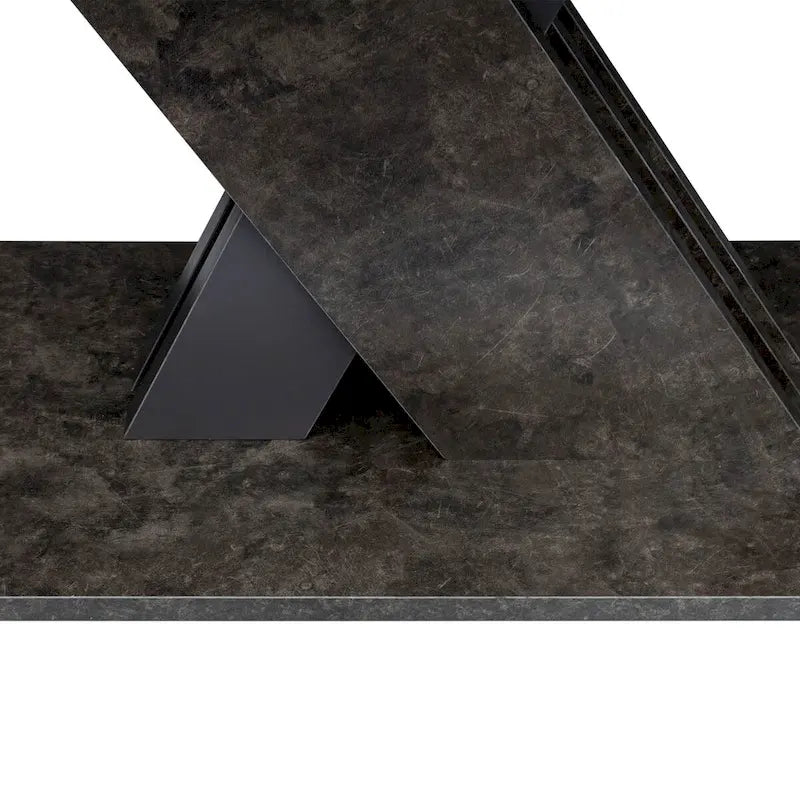 Multifunctional Extendable Console Table Rectangular Functional Dining Table