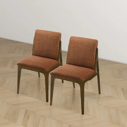 Omaha Luxury Modern Solid Wood Dining Chair (Set of 2)