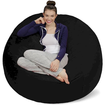 5-foot Bean Bag Chair Large Memory Foam Bean Bag