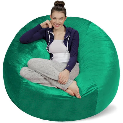 5-foot Bean Bag Chair Large Memory Foam Bean Bag
