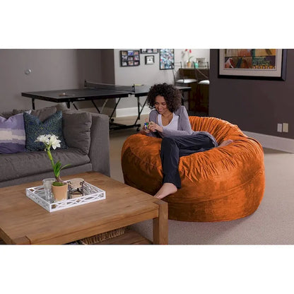 5-foot Bean Bag Chair Large Memory Foam Bean Bag