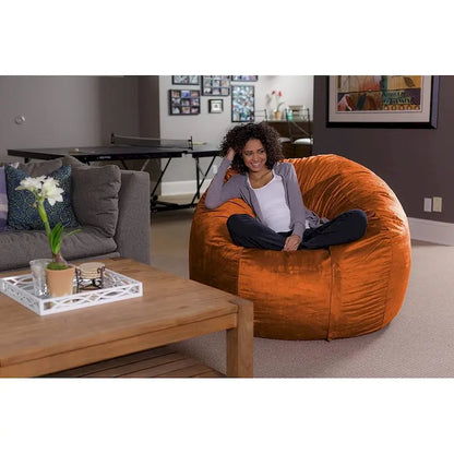 5-foot Bean Bag Chair Large Memory Foam Bean Bag
