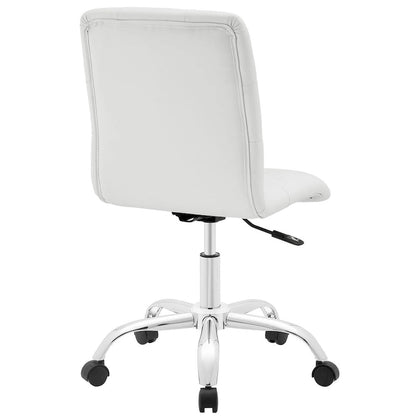 Prim Armless Mid Back Office Chair