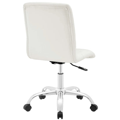 Prim Armless Mid Back Office Chair
