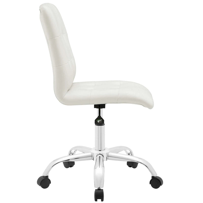 Prim Armless Mid Back Office Chair