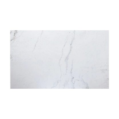 Aurelle Home Pariso Modern White Marble-Top Console Table - 42 W x 30 H x 14 D