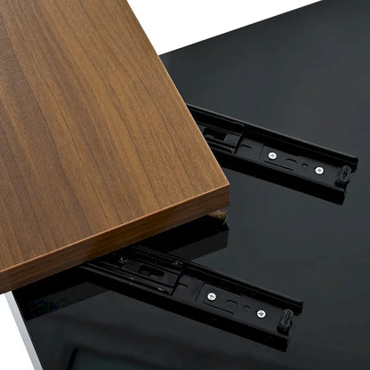 Square Wood Coffee Table with High Gloss finish