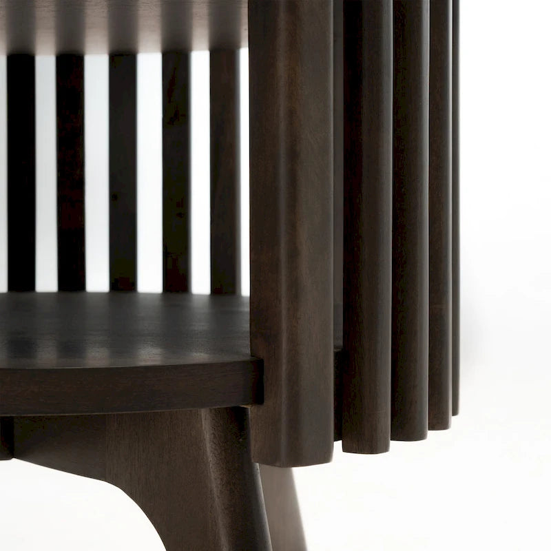 Studio London Sierra End Table with Storage and Round Side Table