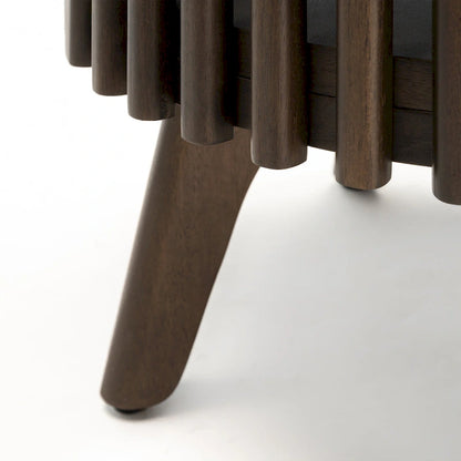 Studio London Sierra End Table with Storage and Round Side Table