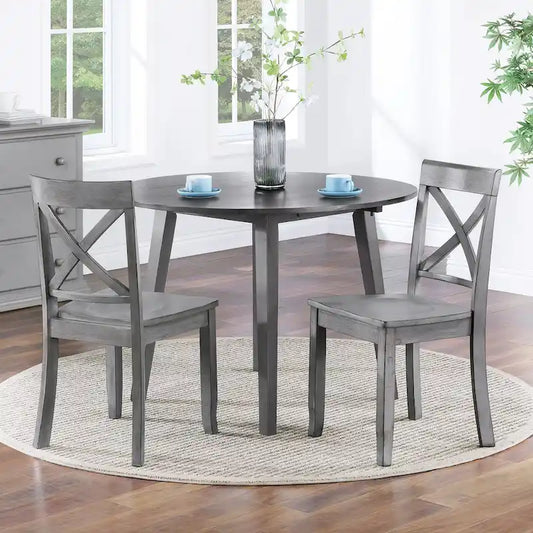 Antique X Back Wood Cross Back Dining Chairs