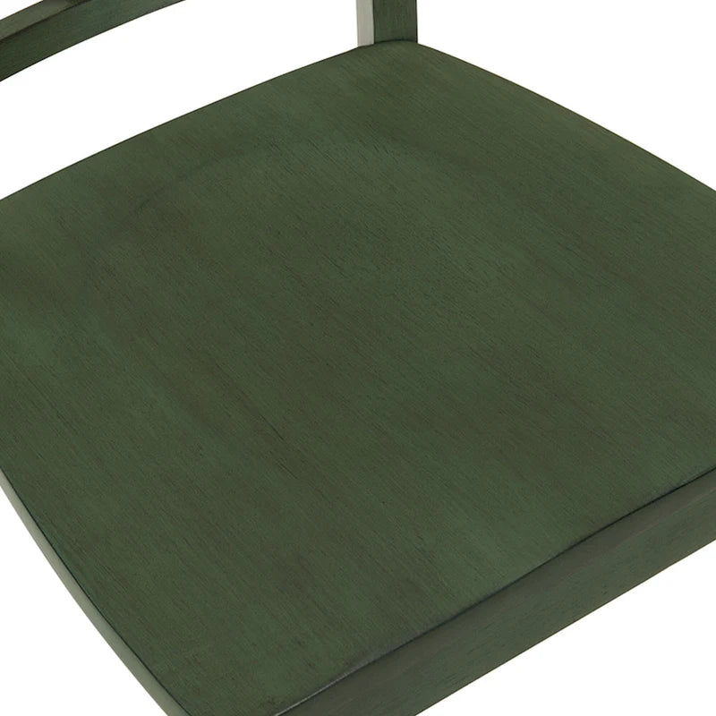 Antique X Back Wood Cross Back Dining Chairs