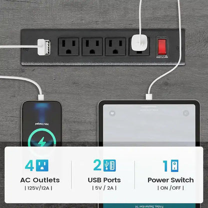 L Shaped Gaming Desk Reversible 45.3 in Small Corner Desk