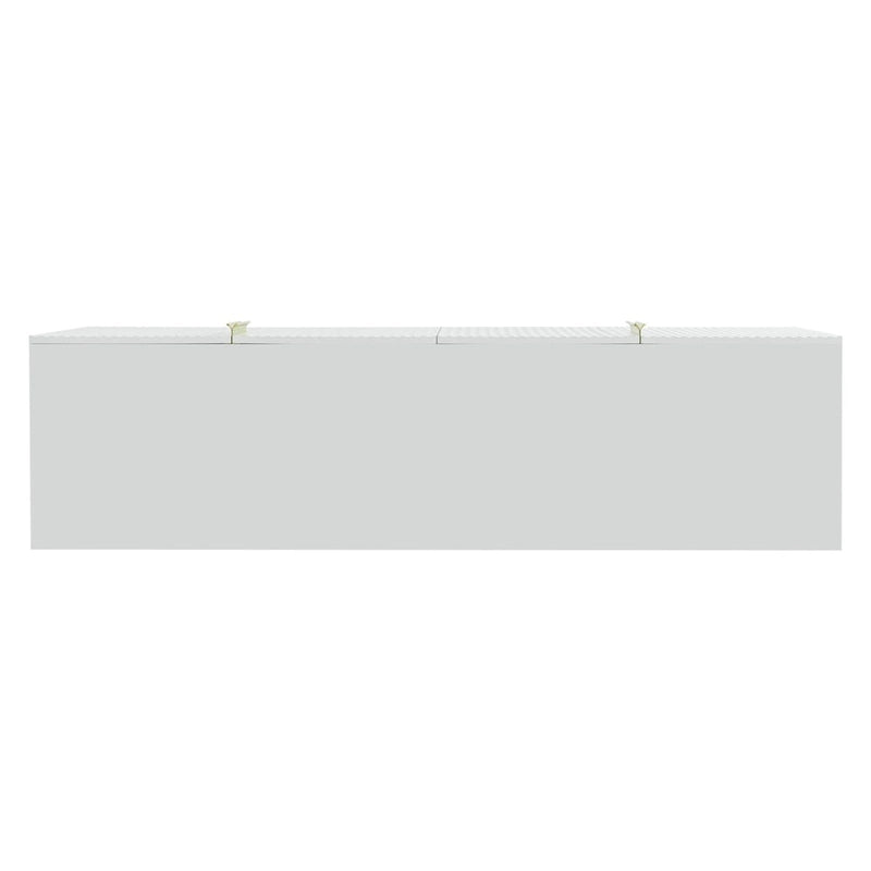 4-door Sideboard Buffet Cabinet with Gold Metal Handle - 60L x 15.2W x 31.5H