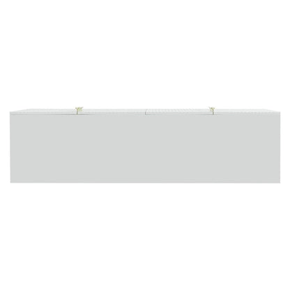 4-door Sideboard Buffet Cabinet with Gold Metal Handle - 60L x 15.2W x 31.5H