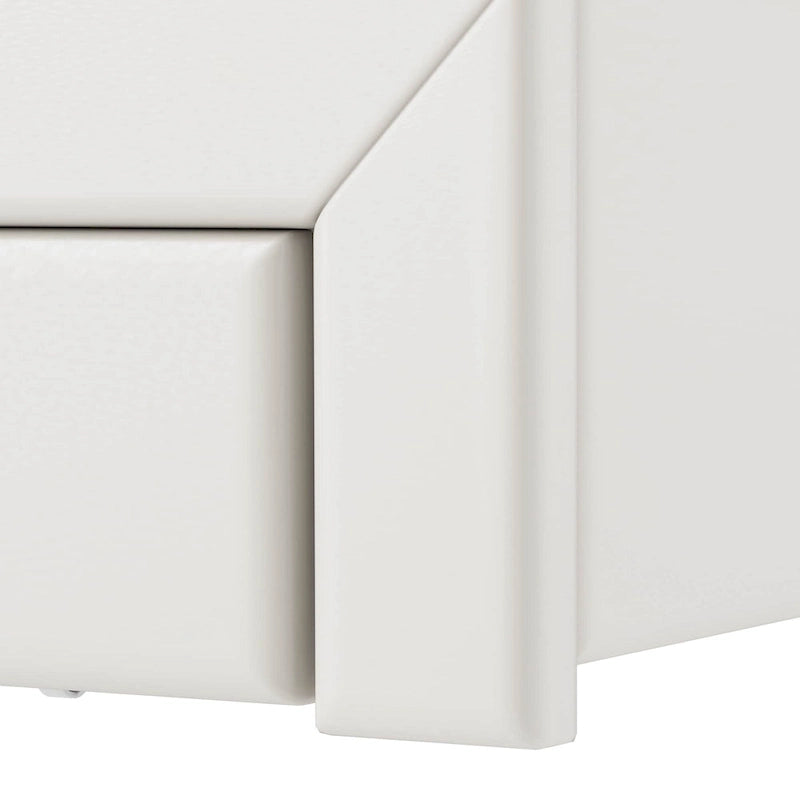 Moasis Queen Storage Upholstered Headboard Bed Frame