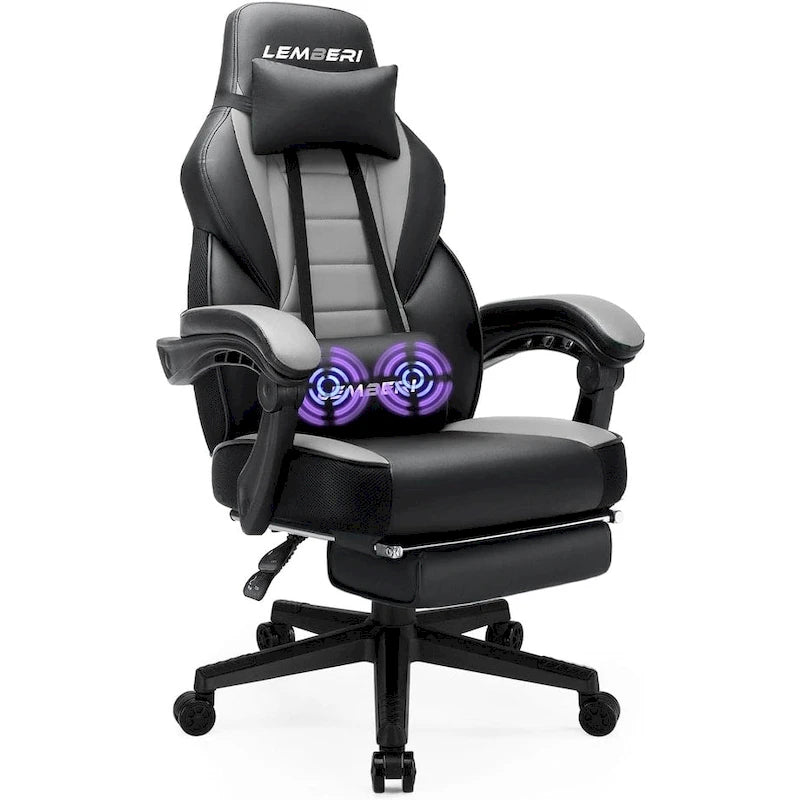 BOSSIN Racing Style Gaming Chair,300 lbs Big and Tall gamer chair High Back Computer Chair