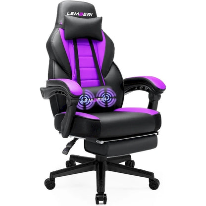 BOSSIN Racing Style Gaming Chair,300 lbs Big and Tall gamer chair High Back Computer Chair