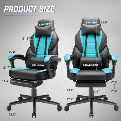 BOSSIN Racing Style Gaming Chair,300 lbs Big and Tall gamer chair High Back Computer Chair