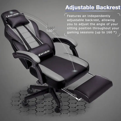 BOSSIN Racing Style Gaming Chair,300 lbs Big and Tall gamer chair High Back Computer Chair