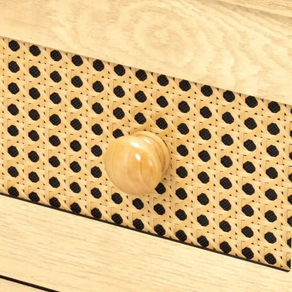 VredHom 6-Drawer PE Rattan Storage Cabinet Closet Dresser