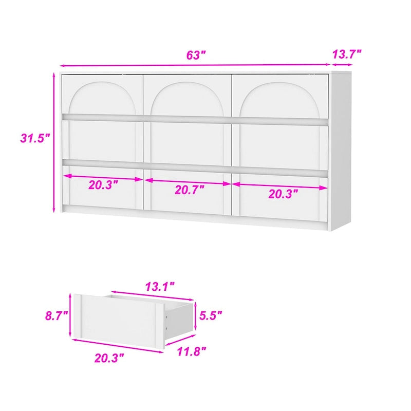 Dresser Chest Storage Cabinet Bedroom, Kitchen, Living Room Furniture